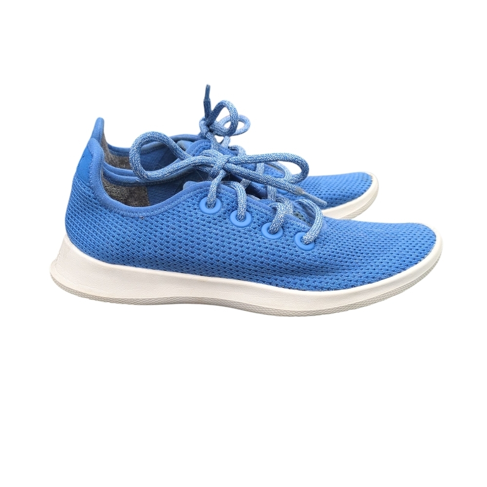 Allbirds Women's Tree Runner Blue‎ Size 7 Lightweight Breathable
